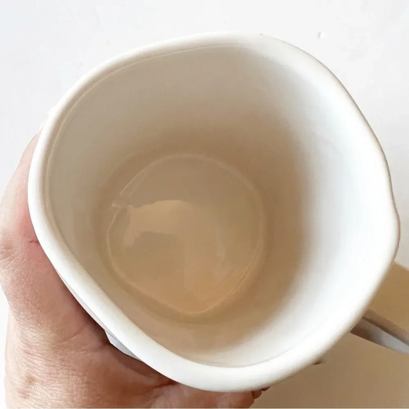 Rae Dunn Magenta BIG Classic Word Mug Coffee Tea Cup SATC Just Like That HBO - Picture 6 of 7